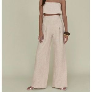 Reformation Petites Cleo Linen Two Piece